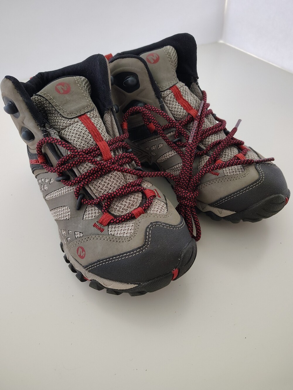 Merrell All Out Blaze Vent Mid WP Hiking Boots Women’s 7.5 Brown J32758